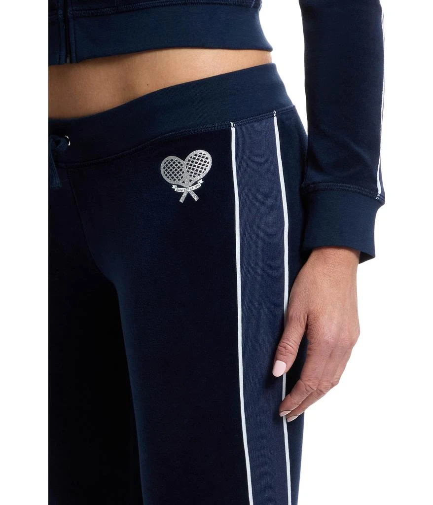 Juicy Couture Heritage Low Rise Track Pants With Side Stripe 4