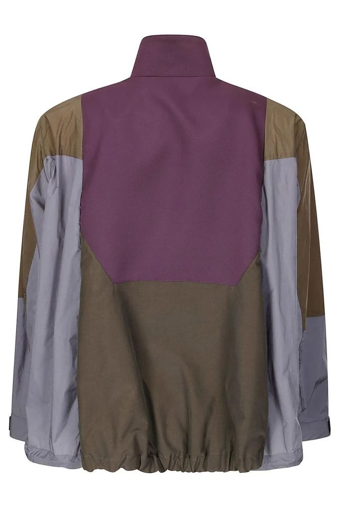 Sacai Sacai Matelasse Twill Mix Zipped Jacket 2
