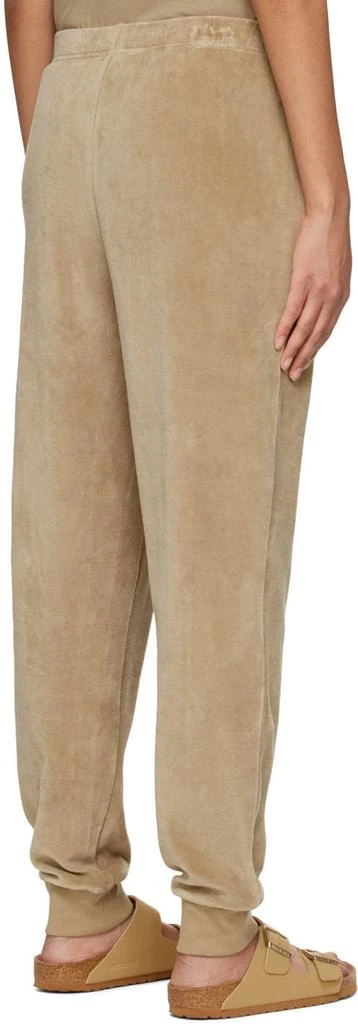 Essentials Tan Cotton Lounge Pants 3