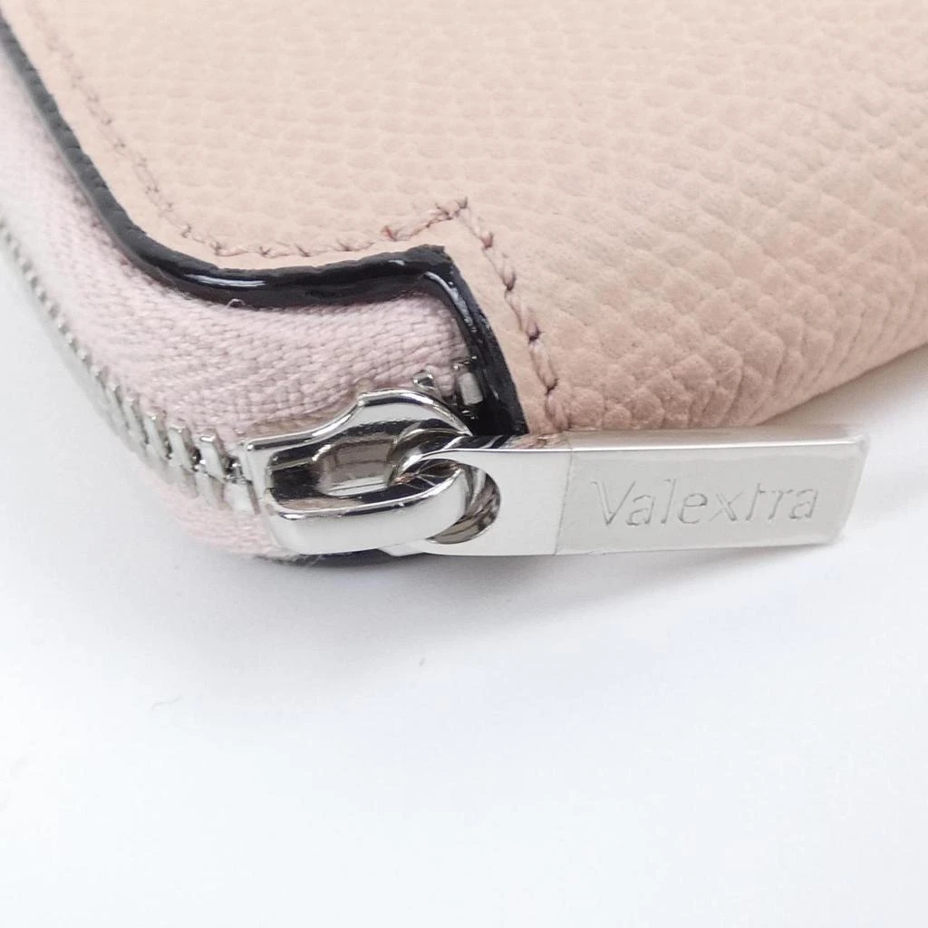 VALEXTRA Zip Around Card Folder Soft Calfskin Card Case 4