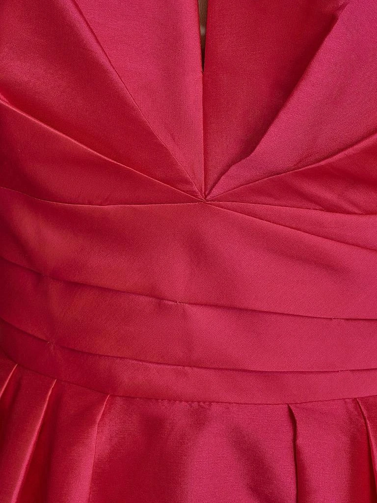 Donna Karan Taffeta Halterneck Midi-Dress 6