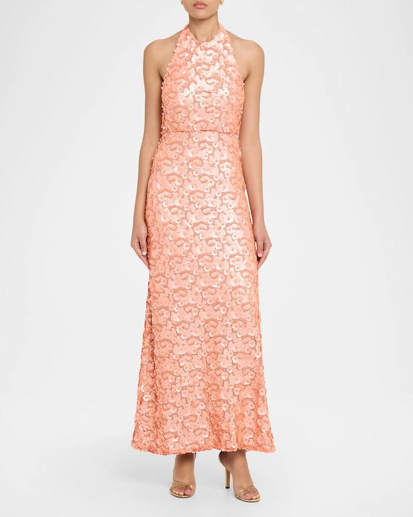 Ramy Brook Kinsley Floral Sequin Halter Gown - Dresses & Skirts - Free Shipping - BeyondStyle Ramy Brook Kinsley Floral Sequin Halter Gown - Dresses & Skirts - Free Shipping - BeyondStyle