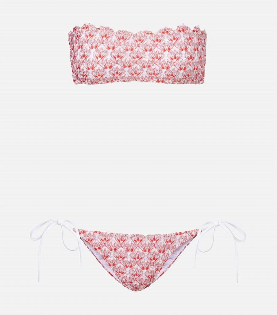 Missoni Missoni - Scalloped Lace Decoration Bikini Set 5