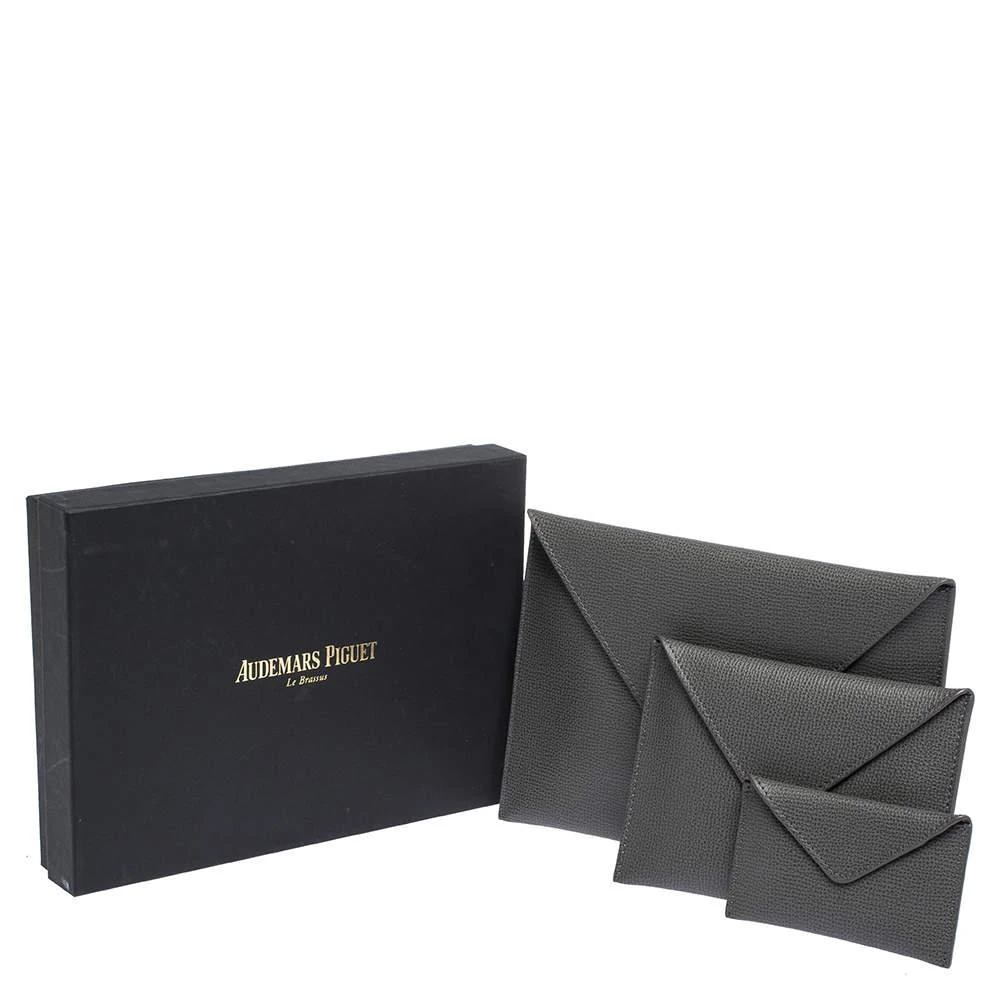 Audemars Piguet Audemars Piguet Grey Leather Pouch Set 6