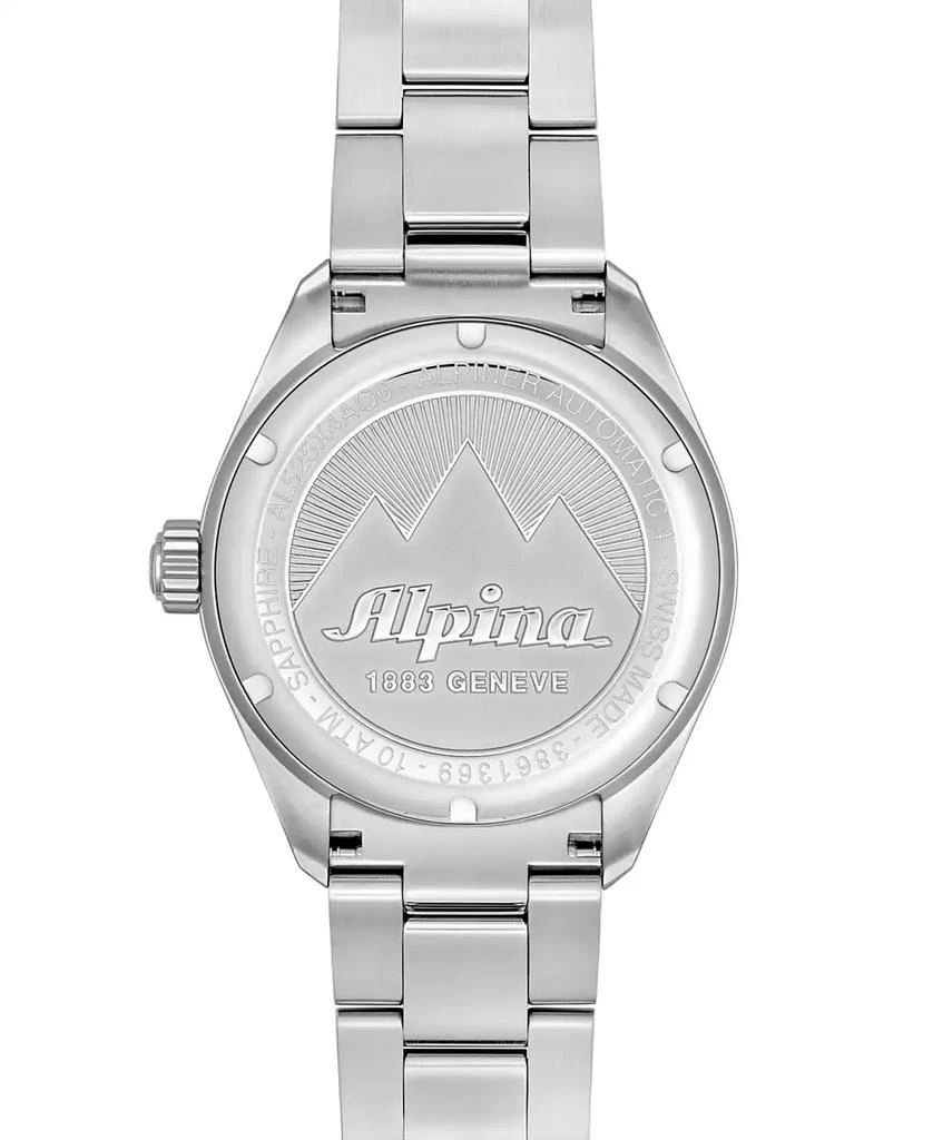 Alpina Men's Swiss Automatic Alpiner Stainless Steel Bracelet Watch 40mm 3