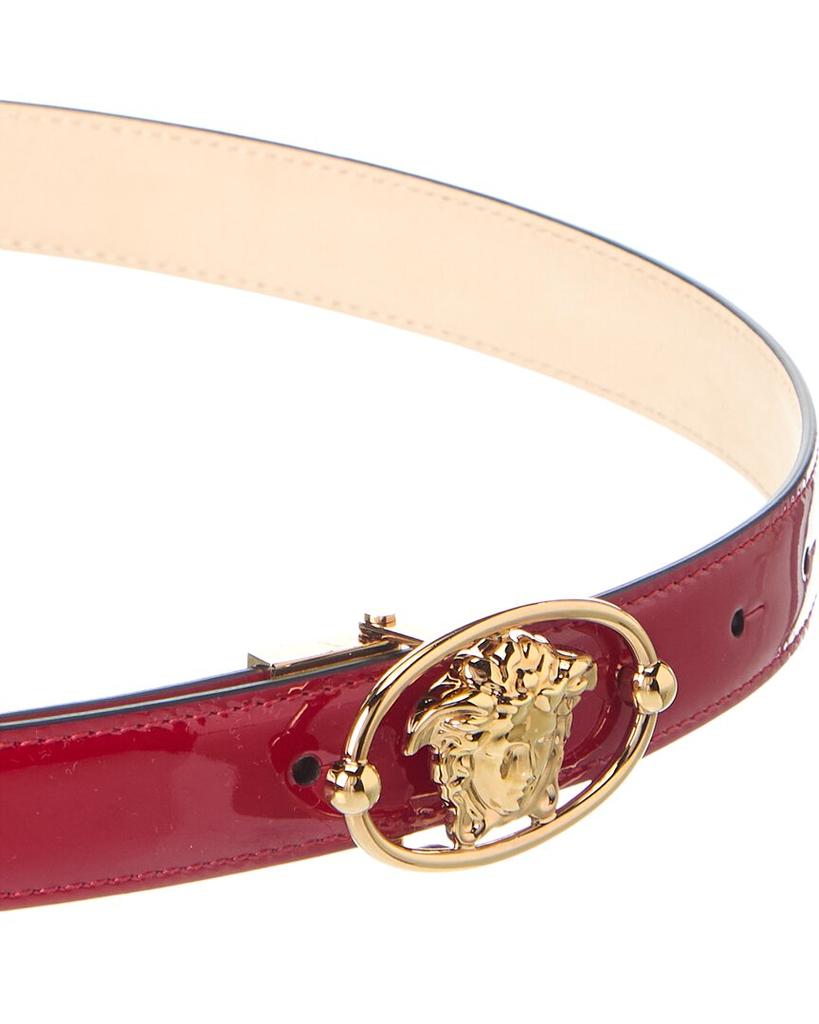 Versace Medusa Patent Belt
