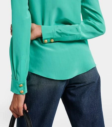 Balmain Silk Crêpe de Chine shirt 5