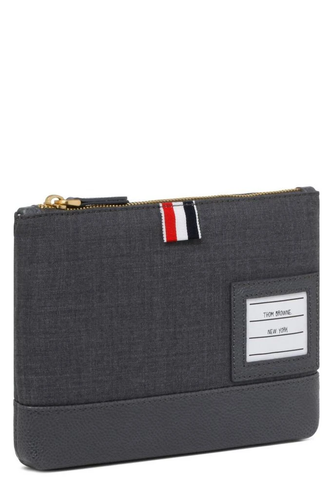 Thom Browne Thom Browne Super 120's Twill Zip Pouch 3