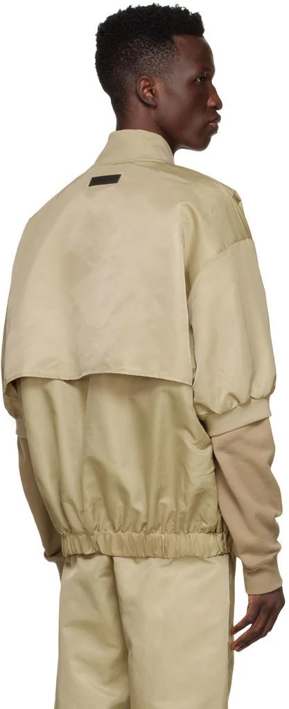 Essentials Tan Nylon Jacket 3