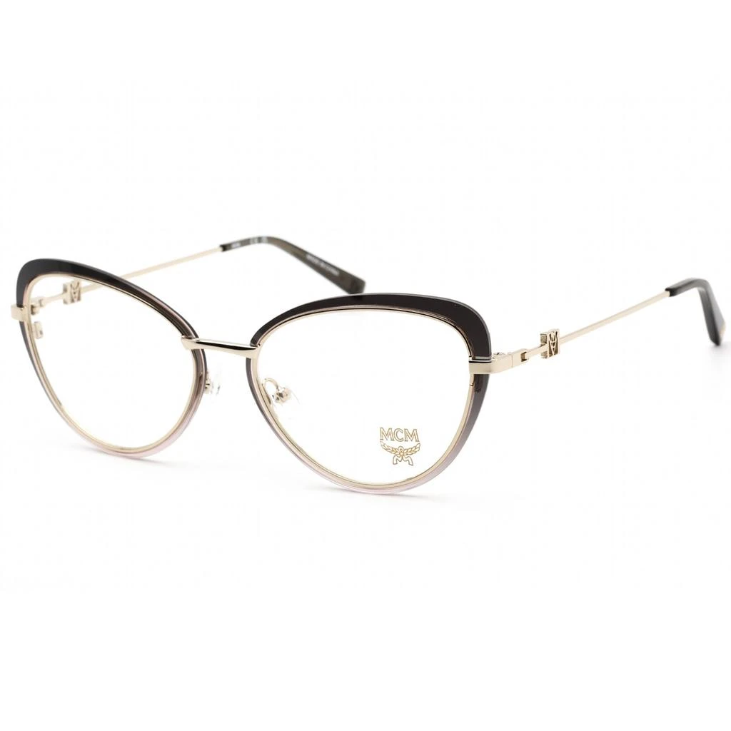 MCM MCM Women's Eyeglasses - Clear Demo Lens Grey/Rose Gradient Frame | MCM2159 051 1