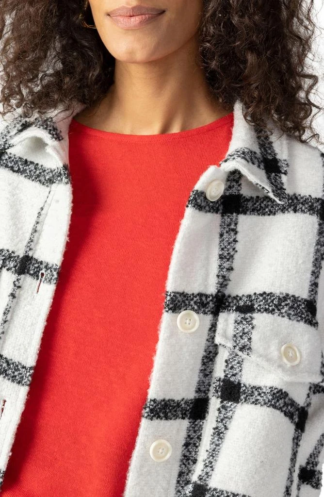 Sanctuary Longline Plaid Shacket 3