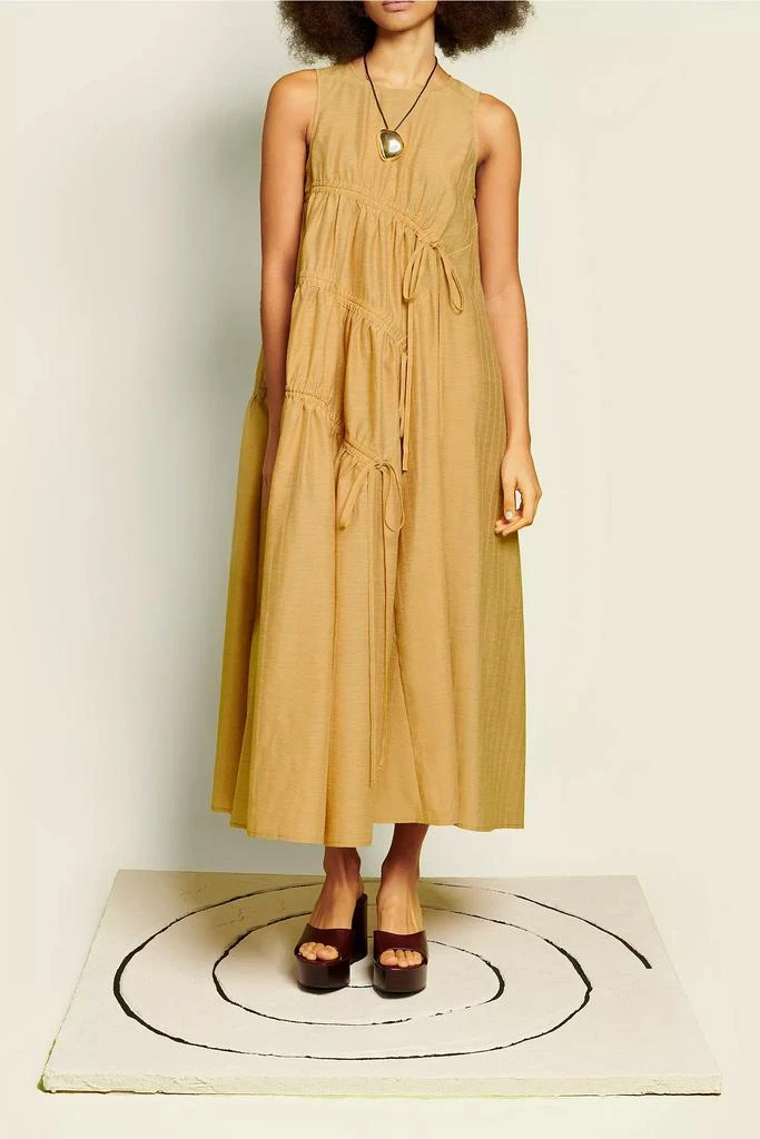 white christmas dresses Jean Hourglass Denim Dress- Made to Order main image 0