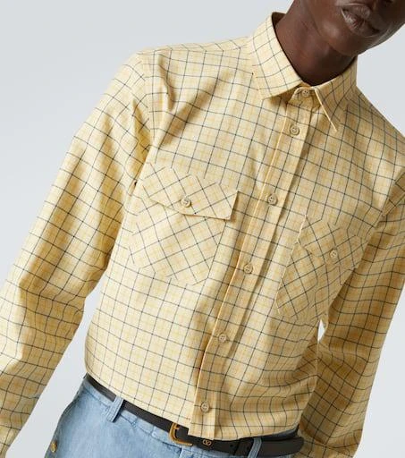 Valentino Checked cotton shirt 6