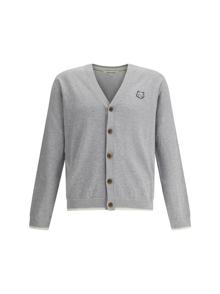 Maison Kitsune Logoed Cardigan