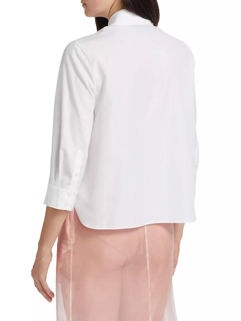 Simone Rocha Embellished Button-Front Shirt 5