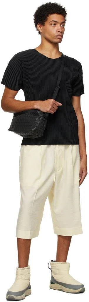 Issey Miyake Black Saddle Bag 5