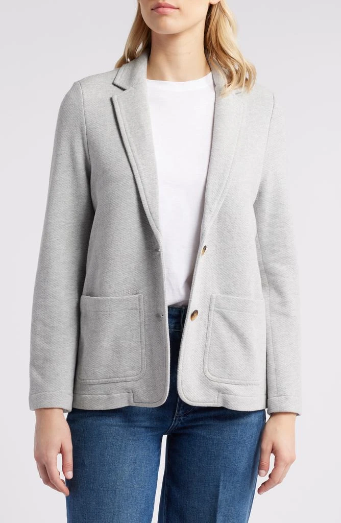 Caslon Relaxed Knit Blazer 1