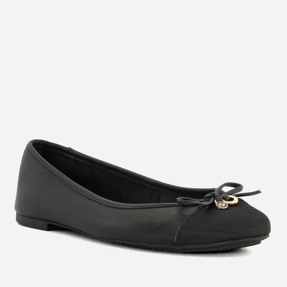 Dune DUNE LONDON WOMEN'S HALLO LEATHER BALLET FLATS 2