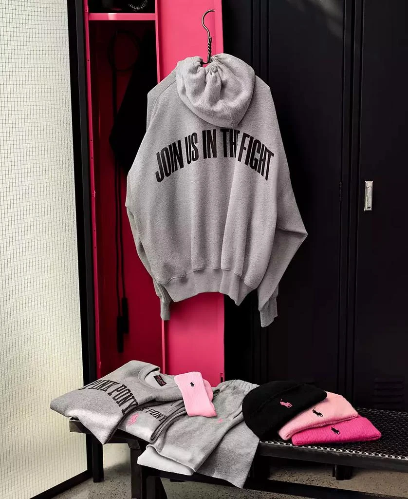 Ralph Lauren Women's Pink Pony Full-Zip Hoodie 4