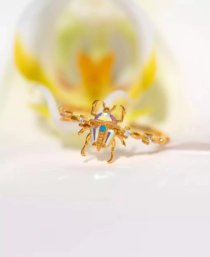 Girls Crew Beetlejuice Ring Crystal Ring 3