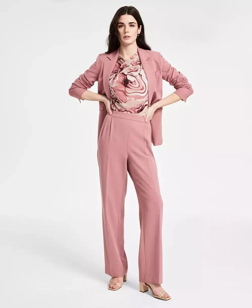 Bar III Women's High-Rise Wide-Leg Pants, Exclusively at Macy's 1