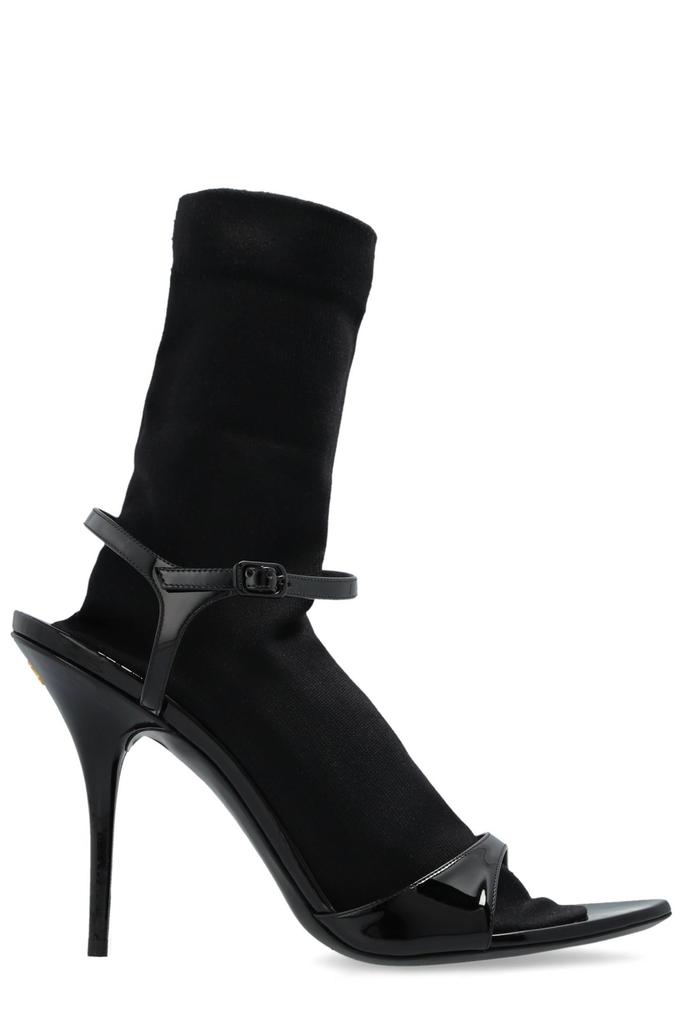 【関税＆送料込み】Balenciaga Avenue Sock Sandal In Patent mfw | Avenue Sandal features an attached worn-out sock, from