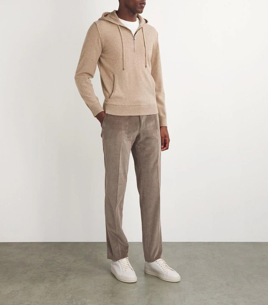 Corneliani Wool-Blend Knitted Hoodie 2