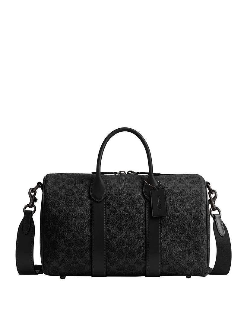 Coach Signature Canvas Compass Bag 35 1