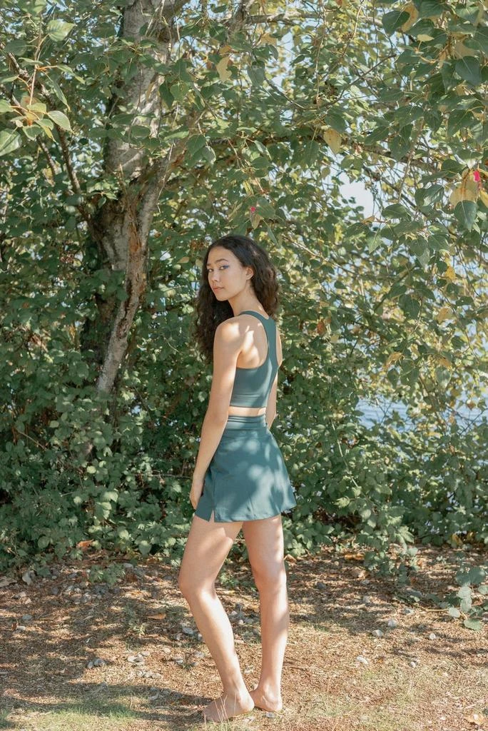 Girlfriend Collective Jupe - The Skort - Mousse 2