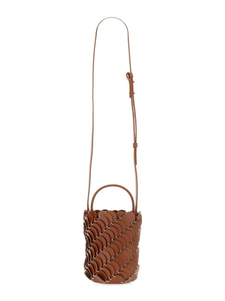 Paco Rabanne Paco Rabanne Panelled Small Bucket Bag 5