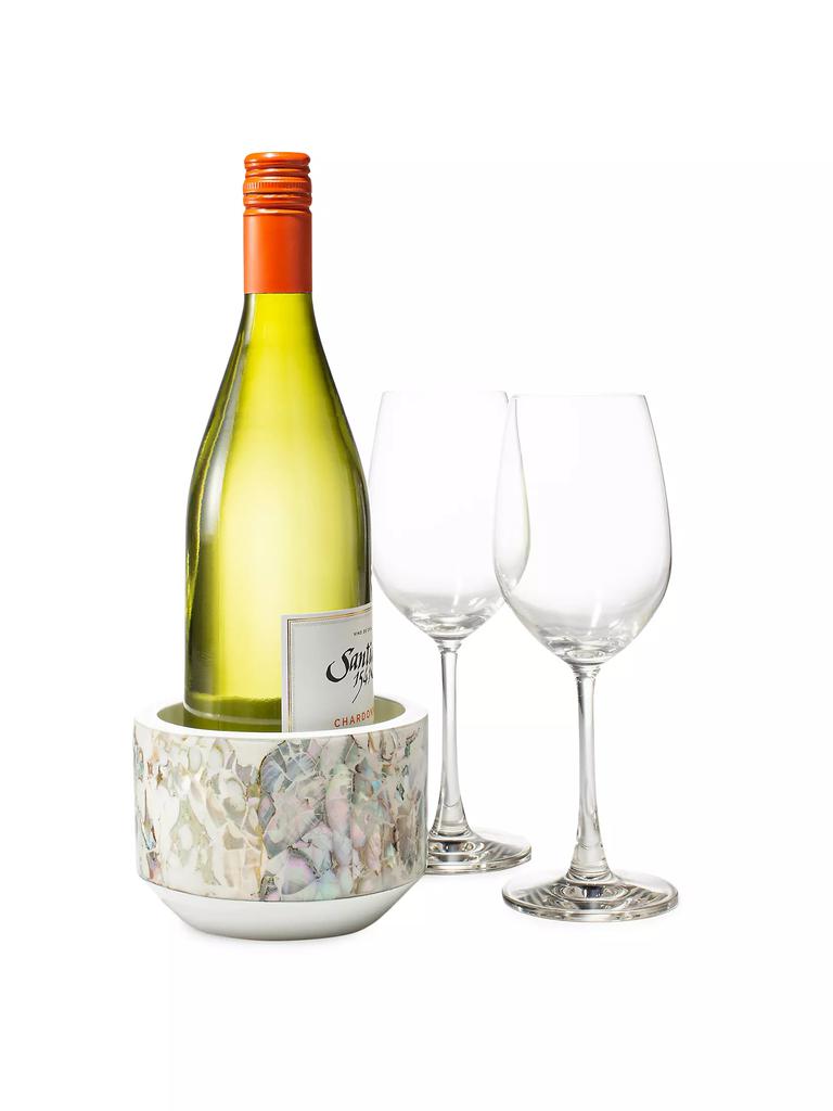 LADORADA Mother Of Pearl Bottle Coaster