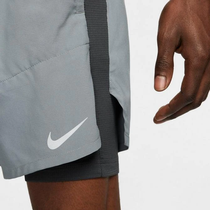 NIKE Men's Nike Dri-FIT Stride 5-Inch Hybrid Running Shorts 9