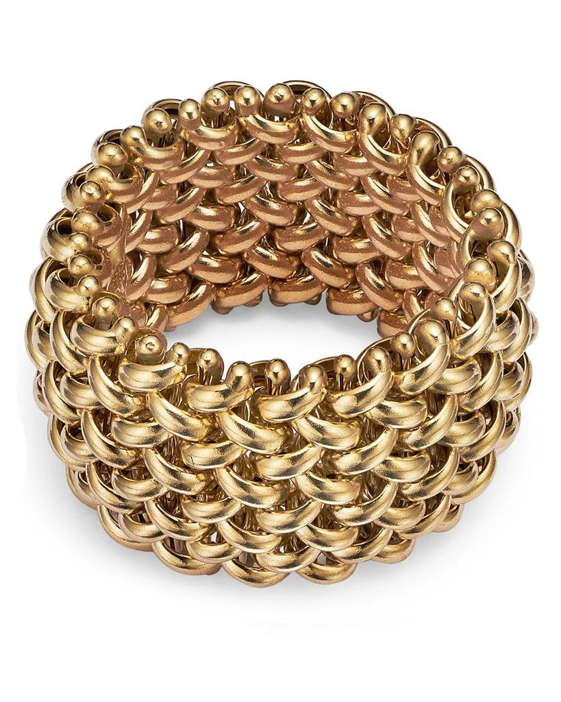 Bloomingdale's Woven Ring in 14K Yellow Gold 4