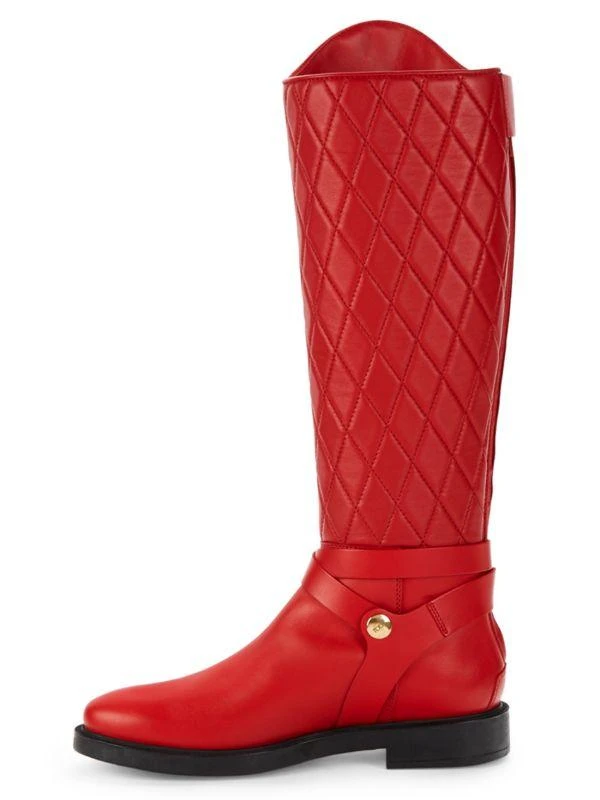 Tod's Women's Stivale Leather Knee-High Boots 4