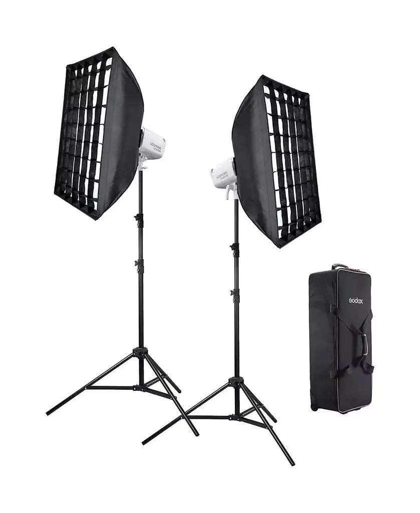 Godox Litemons LA300Bi Bi-Color LED Monolight (2-Light Kit)
