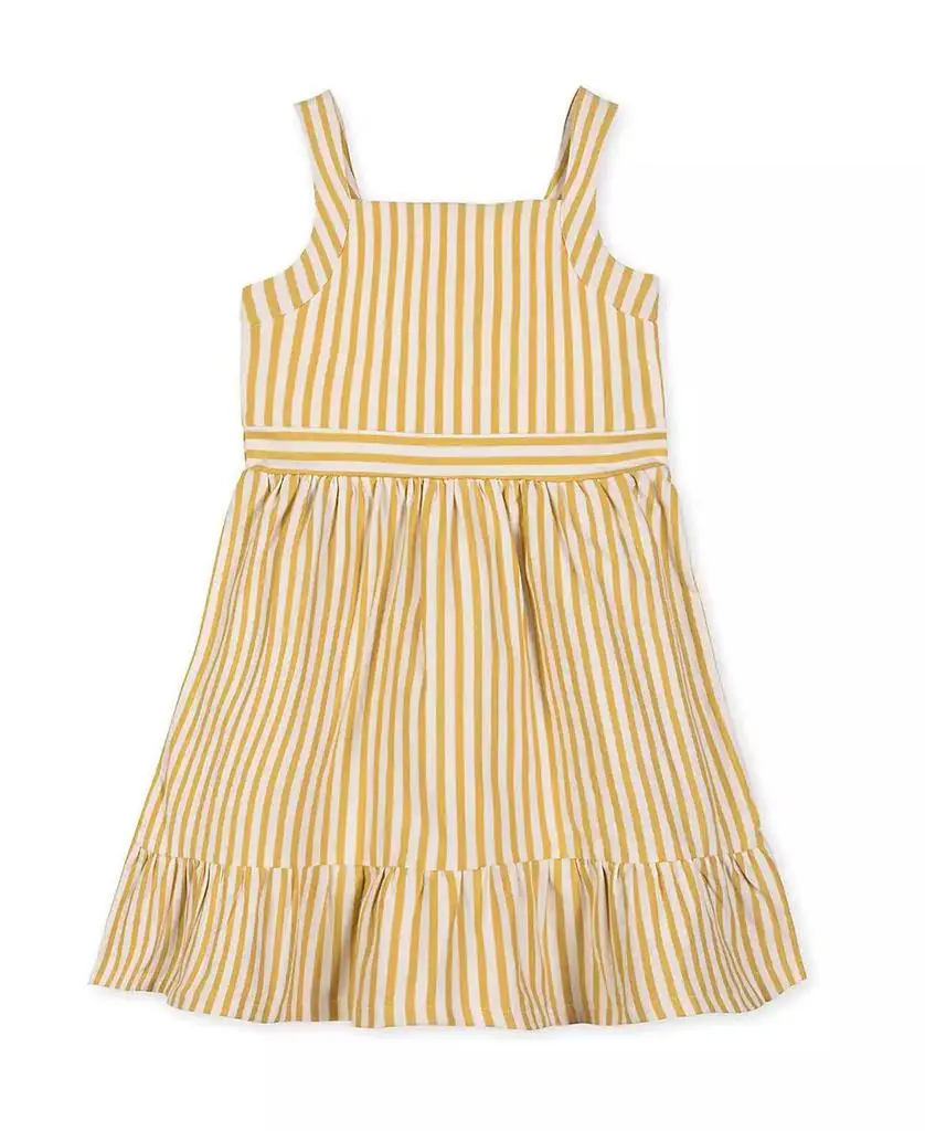 Hope & Henry Toddler Girls Hope and Henry Organic Knit Tank Sundress with Flounce