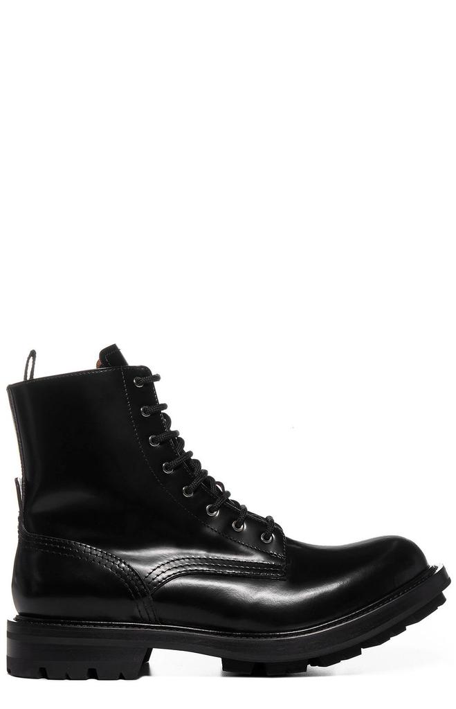 Alexander McQueen Alexander McQueen Worker Combat Boots