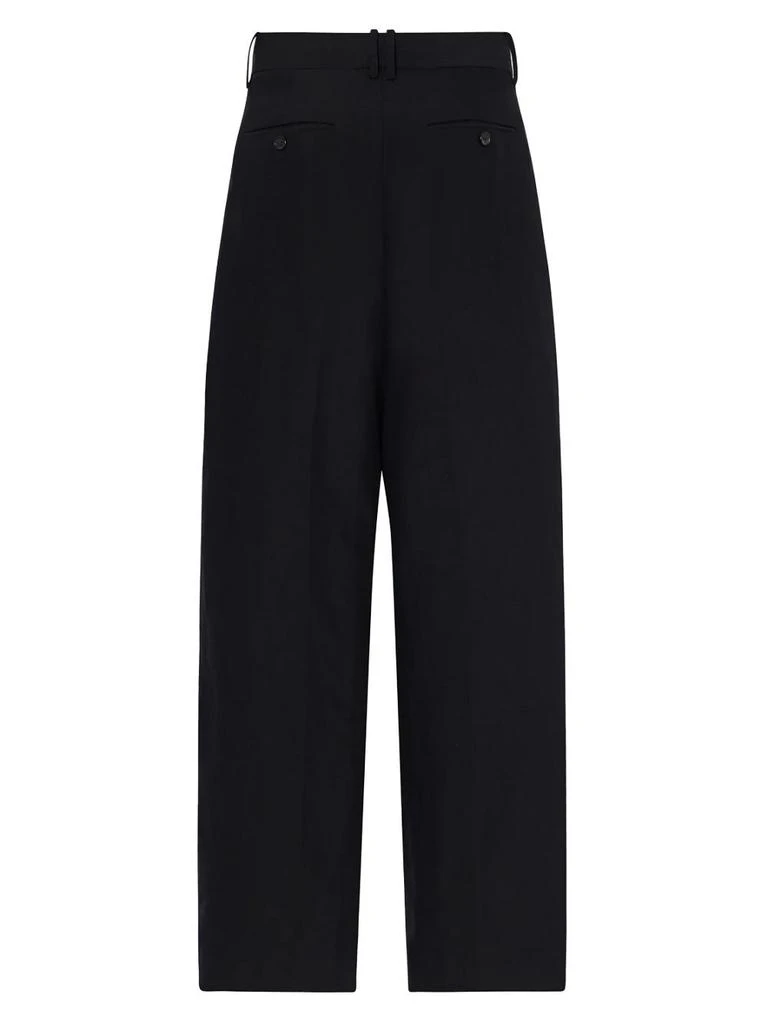 The Row THE ROW - Lilas Wool Blend Trousers 1