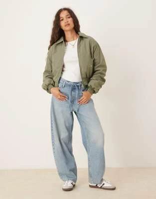 Cotton On Cotton On Toby bomber jacket in khaki 2