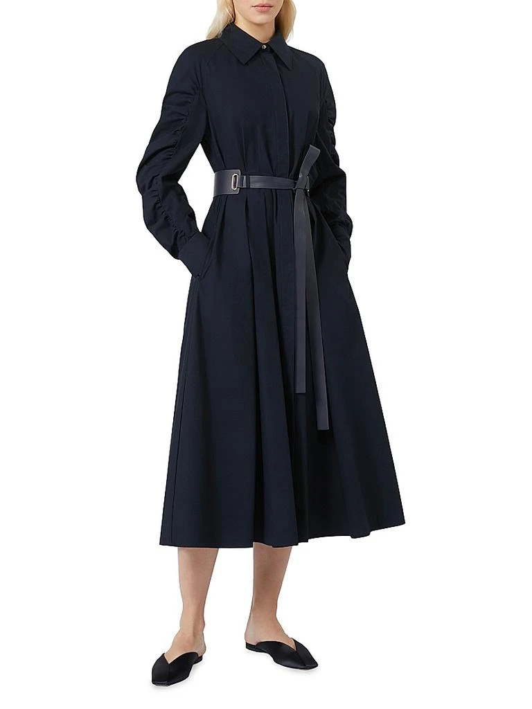 Max Mara Cotton Poplin Shirt Dress 2