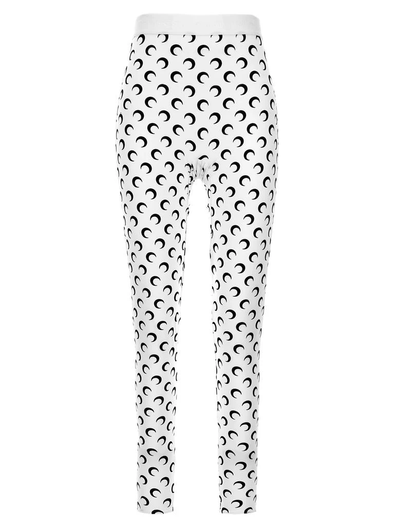 MARINE SERRE moon Printed Jersey Leggings 1