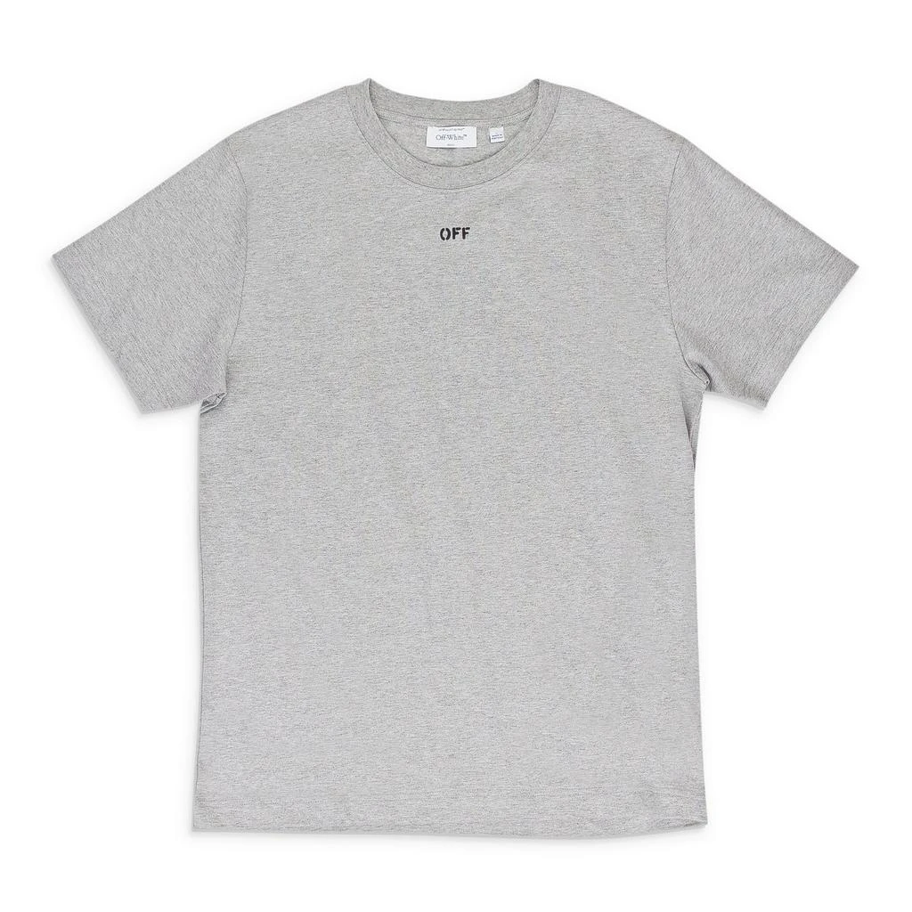 Off-White Grey Spray Can Arrow Slim T-Shirt