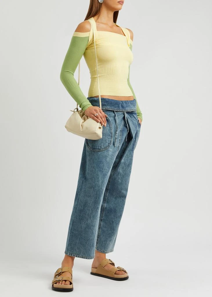 Gimaguas Latte cut-out knitted jumper 4