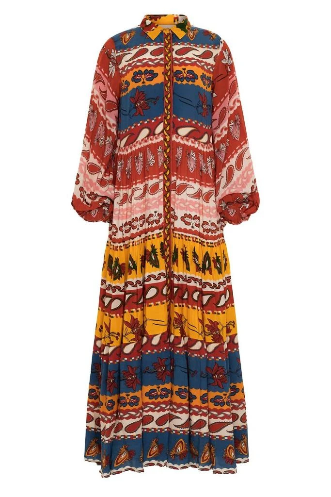 Carolina K - Josefina Dress Paisley  On Sale Now with Up to 44% Off |  Discover Exclusive Deals & Savings at BeyondStyle  Authentic Carolina K  women > dresses > maxi|women >