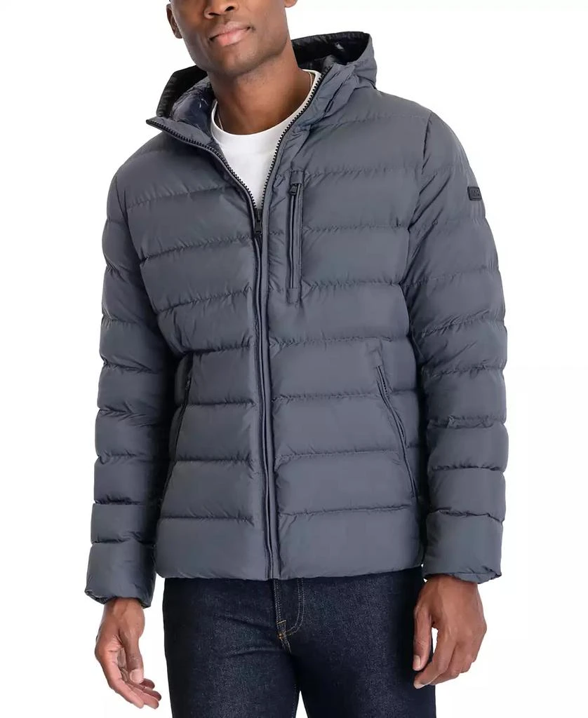 Michael Kors Men's Hooded Puffer Jacket, Created For Macy's 5