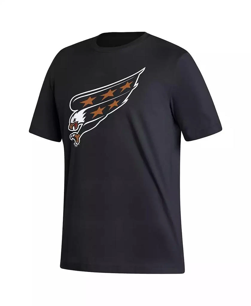 Adidas Men's TJ Oshie Black Washington Capitals Reverse Retro 2.0 Name and Number T-shirt 3