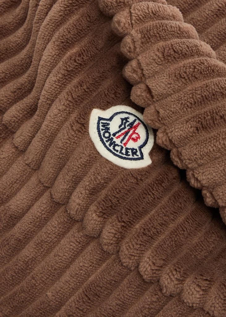 Moncler Logo corduroy bucket hat 3