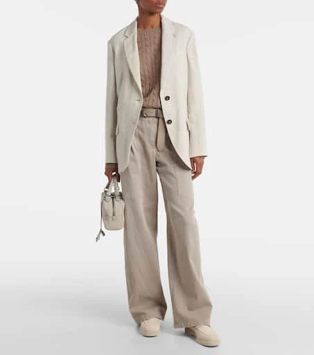 Brunello Cucinelli Monili suede penny loafers 3