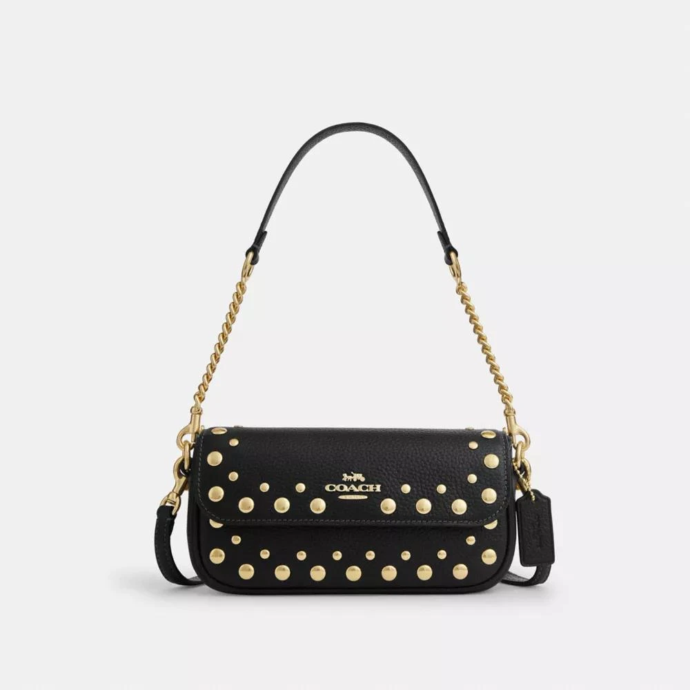 Coach Hailey Flap Bag With Rivets 1