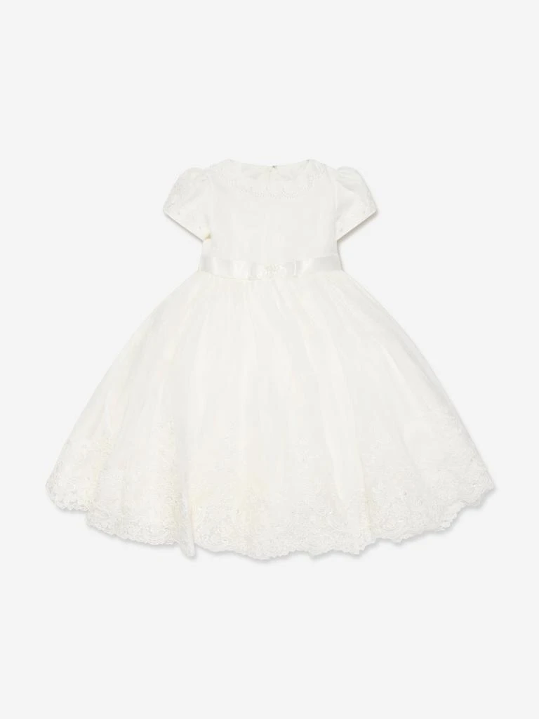 Sarah Louise Sarah Louise Girls Ceremonial Ballerina Length Dress in Ivory 1